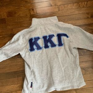 KKG Kappa Kappa Gamma Half Zip